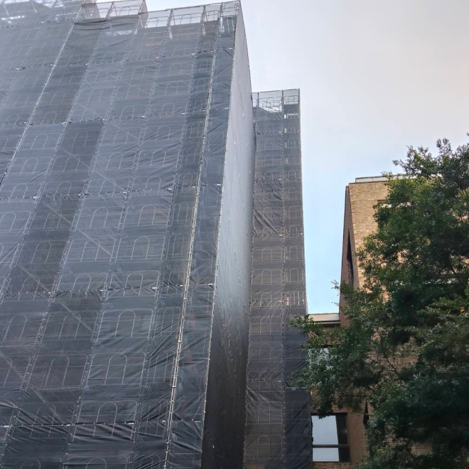 公共工事仮設一式の施工写真